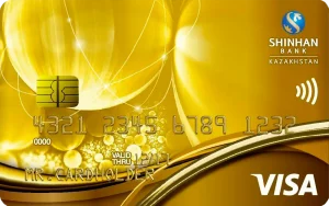 Дебетная карта Visa Gold шинхан банк