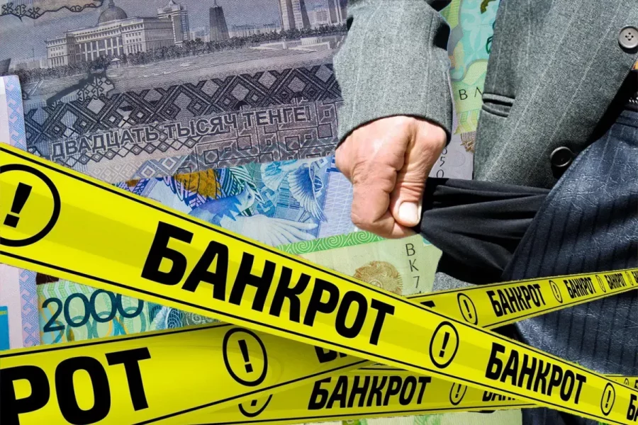 Какой возраст характерен для банкротов в Казахстане?